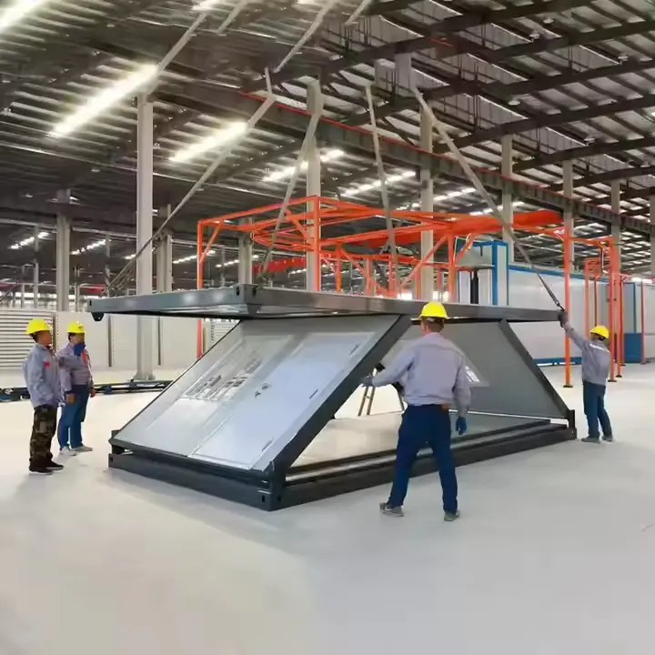 Casa container pieghevole da 20 piedi