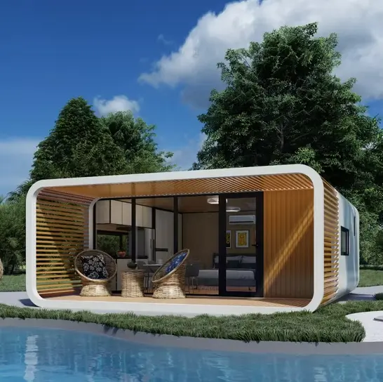 Casa di cabina di mele da 40 piedi