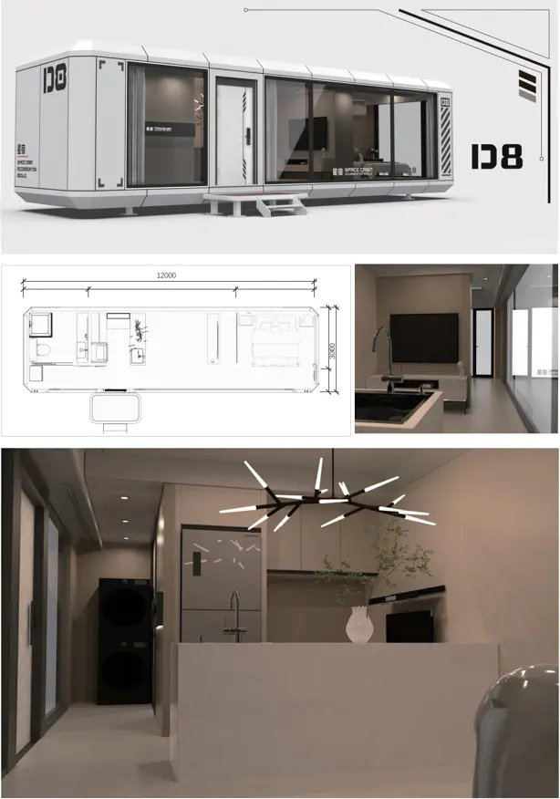 1 Bedroom Capsule House